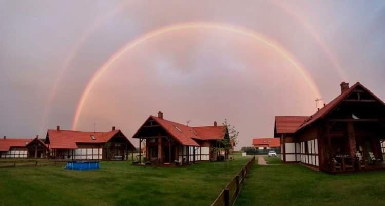 Kaszuby W Ostoja Bukowo - U Malgoski Domek 6 Z Widokiem Na Las I Internetem Villa Borowy Mlyn Kültér fotó